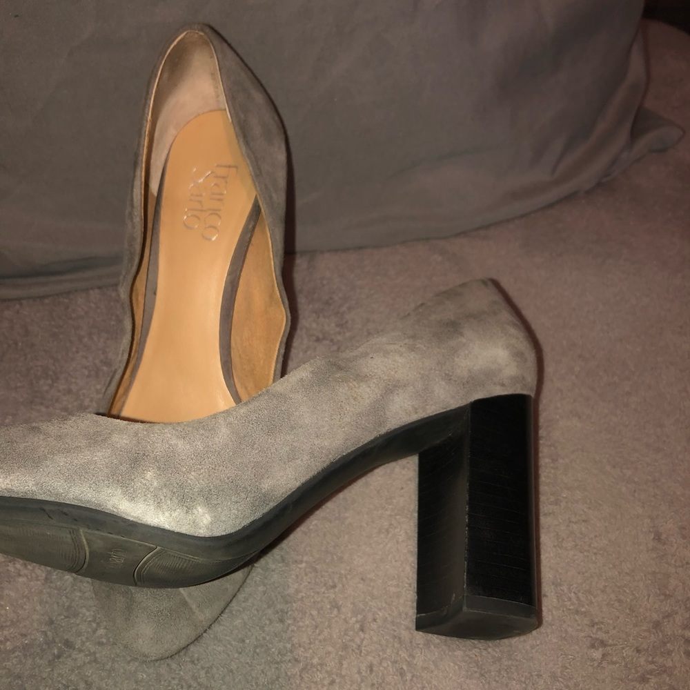 Grey heels